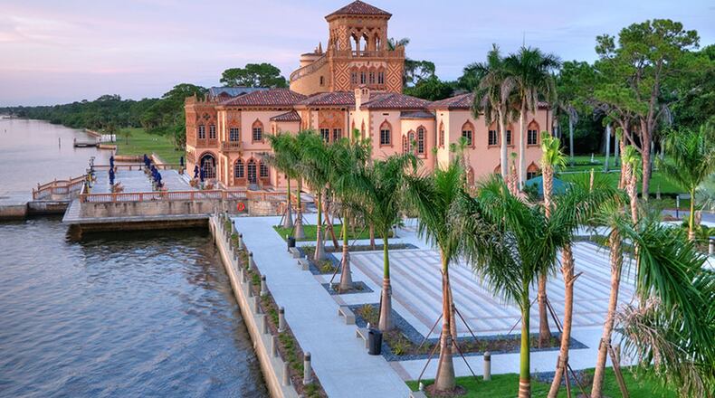 Ca’d’Zan Mansion in Sarasota, Florida, was once owned by John Ringling of Ringling Brothers Circus. Contributed by The Ringling
