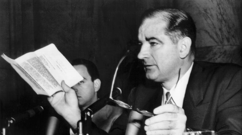U.S. Senator Joseph McCarthy (1950s)