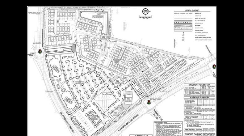 The development was proposed by Branch Acquisition Company, and the Alpharetta city staff had been reviewing the proposal since July.