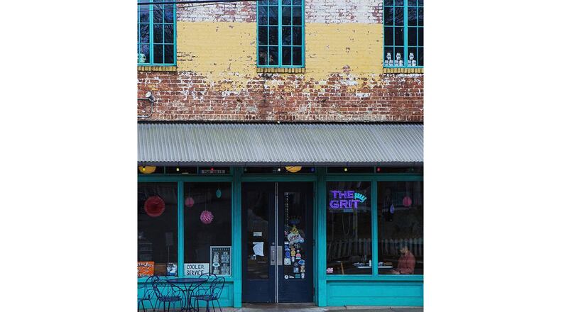 The exterior of The Grit in Athens.