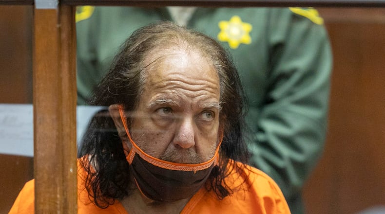 Adult film star Ron Jeremy appears for his arraignment on rape and sexual assault charges Friday.