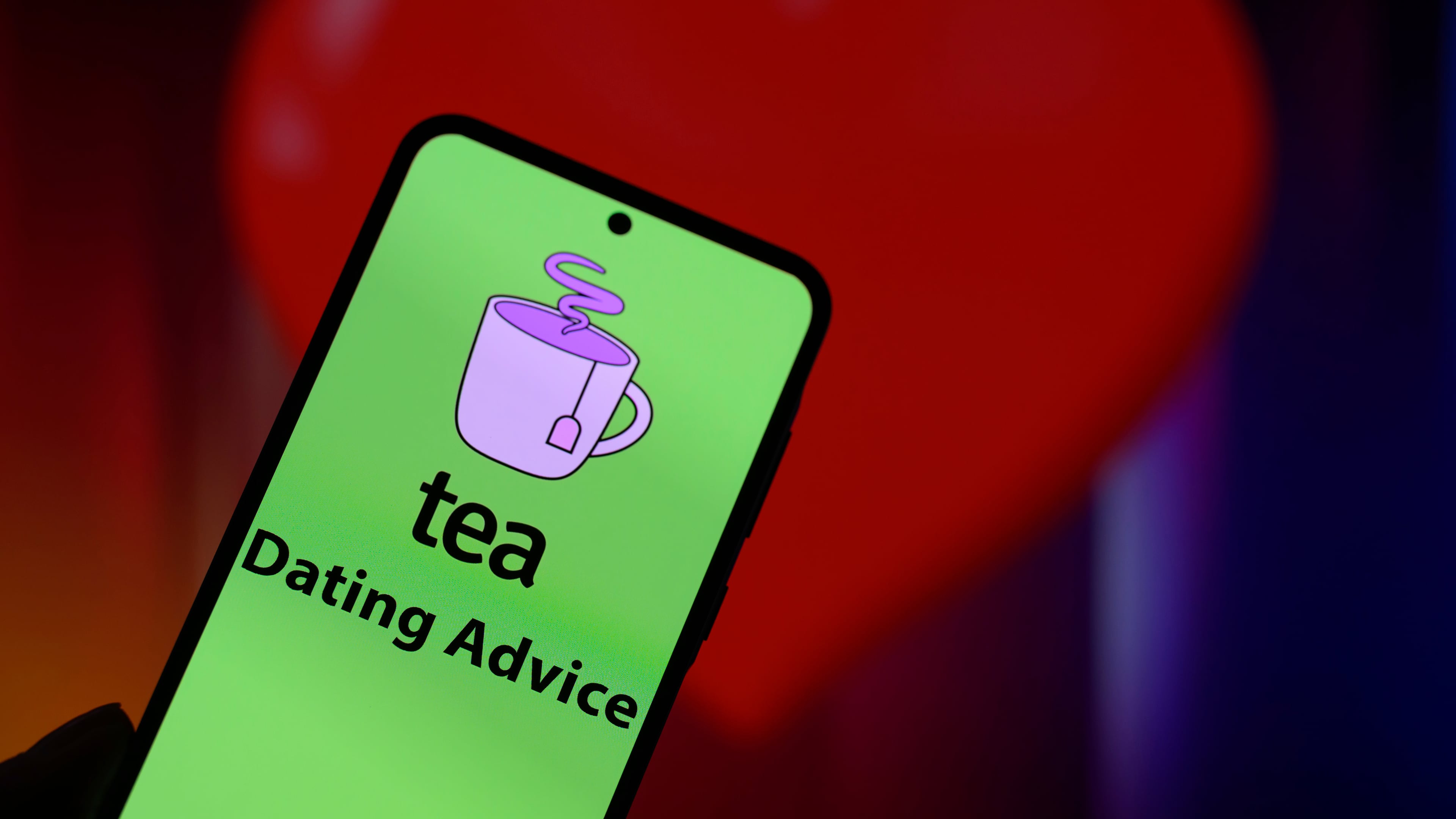 The Tea Dating Advice app allows women to share information with other women about men they have dated, are dating or might consider dating. The app was recently hacked, exposing the data of tens of thousands of users. (Jonathan Raa/Sipa USA)