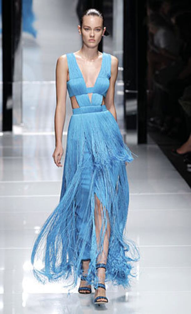 The Versace Spring 2011 collection