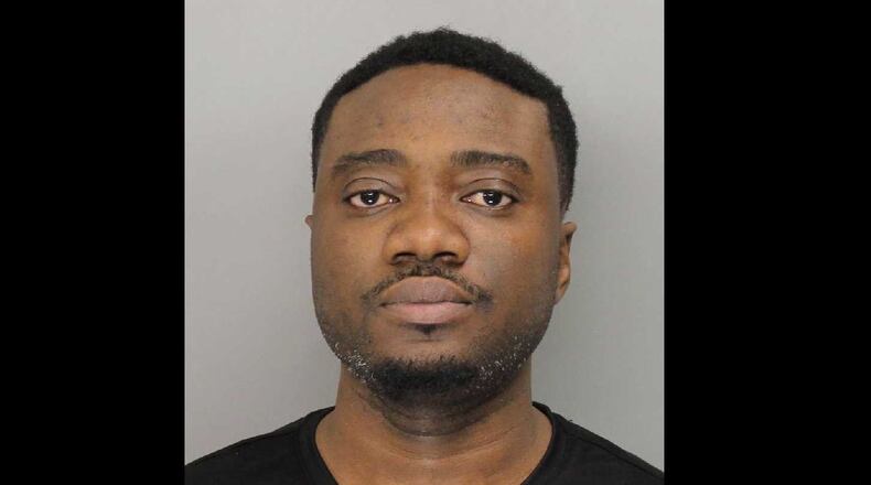 Mugshot of Olukayode Lawal from April 2017
