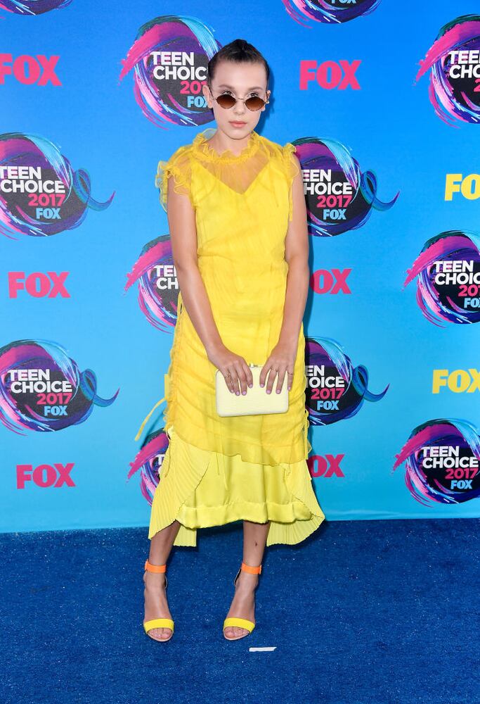 2017 teen choice awards red carpet
