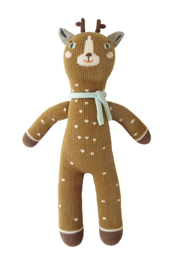 The soft-knit dolls found at Blabla Kids in Virginia-Highland are designed by Atlanta creatives and hand-knitted by Peruvian artisans. CONTRIBUTED BY BLABLA KIDS