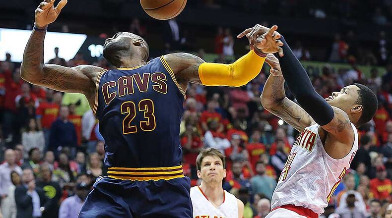 The Hawks will host the Cavaliers on Oct. 10. Curtis Compton / ccompton@ajc.com