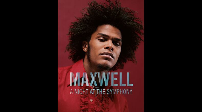 R&B singer Maxwell will play a handful of symphony dates in September. CONTRIBUTED
