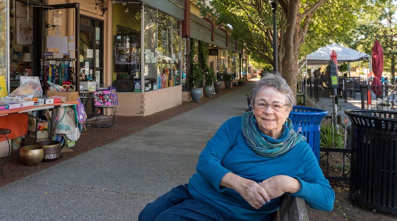 Mary Means helps town committees bring back thriving Main Streets in their towns like this one in Takoma Park, Md.
Courtesy of University of Delaware
