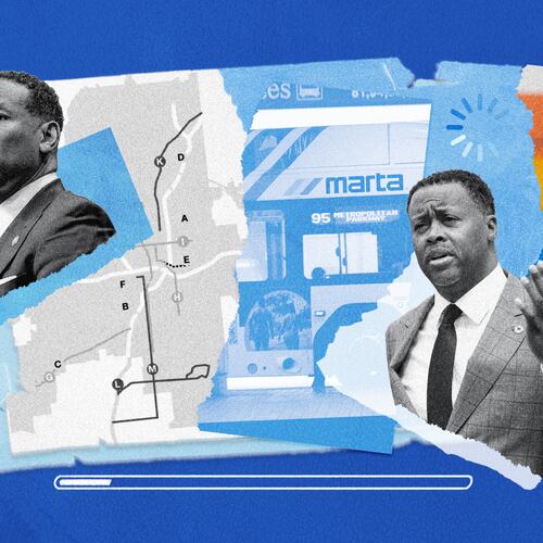 (Photo Illustration: Broly Su / AJC | Source: Riley Bunch / AJC, Arvin Temkar for the AJC, Unsplash, Pexels)