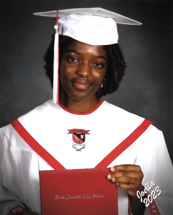 Joella Alexander, valedictorian at Stone Mountain High School. Contributed