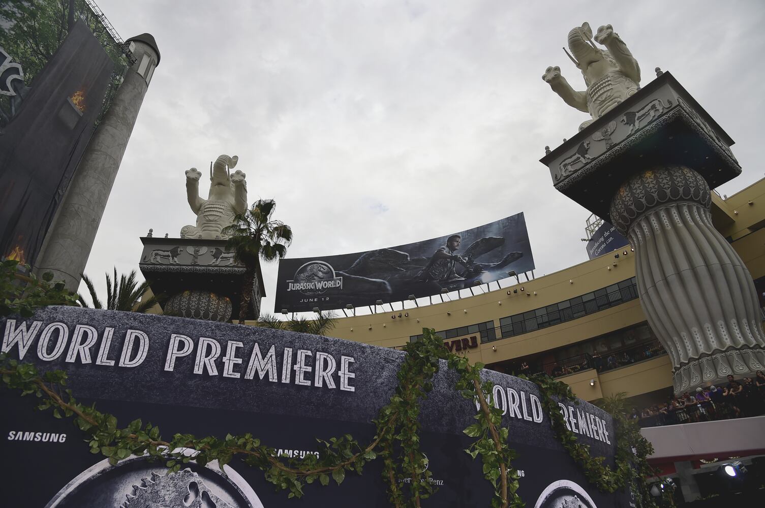'Jurassic World' premiere