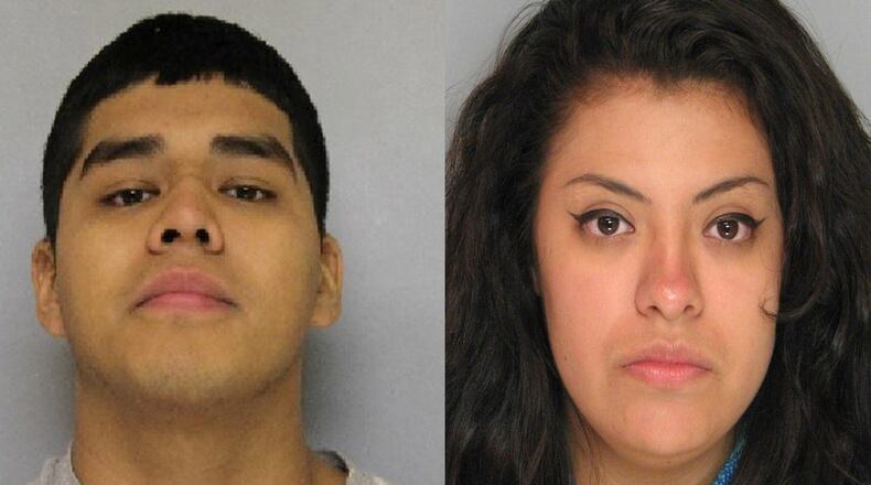 Marcos Garcia Tovar, left, and Alondra Rodriguez