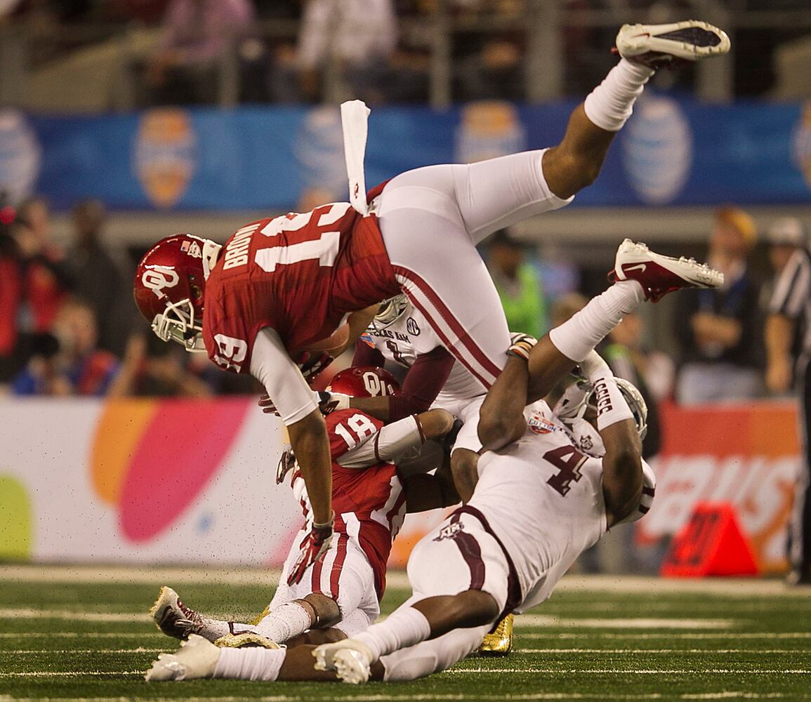 Texas A&M 41, Oklahoma 13