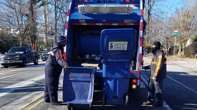 ATL311 provides information on topics like trash collection and recycling.