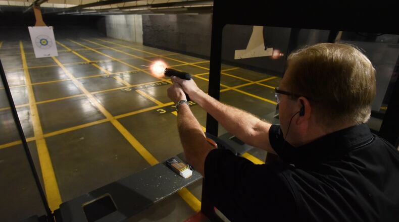 Tom Deets, who owns the SharpShooters USA gun range and store in Roswell, said of the national gun control debate: “We have got to do a better job of fixing a broken mental health system. It really, truly is broken.” HYOSUB SHIN / HSHIN@AJC.COM