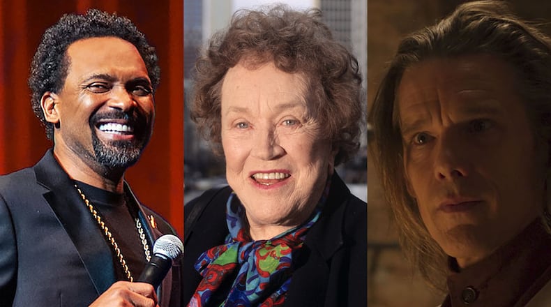 TV this week: Mike Epps will have a comedy special on Netflix, HBO Max features a series based on Julia Child's life and Ethan Hawke plays a bad guy in Disney+'s "Moon Knight." PUBLICITY and FILE PHOTOS