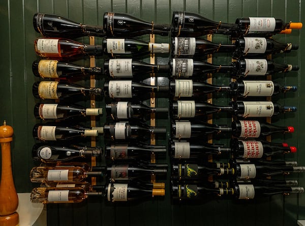 A full dining experience at Avize should include a wine pairing. The restaurant's eclectic wine list highlights lesser-known European growers. (Courtesy of Avize)