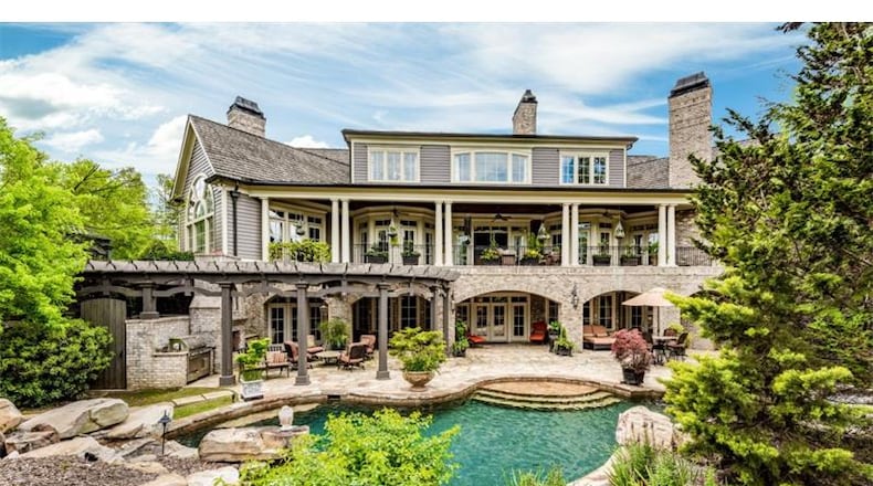 Comedian Ron White is selling his Gwinnett County home in the River Club, an exclusive Suwanee golf community.
