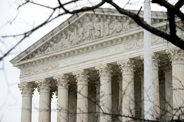FILE - The Supreme Court is seen on Capitol Hill, Feb. 27, 2025, in Washington. (AP Photo/Rod Lamkey, Jr., File)