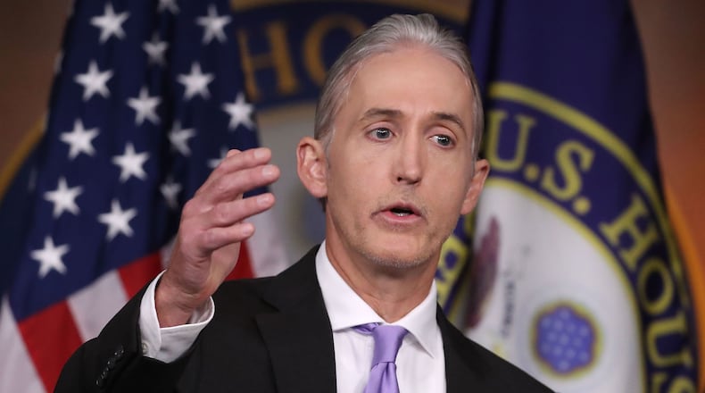 WASHINGTON, DC - JUNE 28: House Benghazi Committee Chairman, Trey Gowdy (R-SC) (Photo by Mark Wilson/Getty Images)
