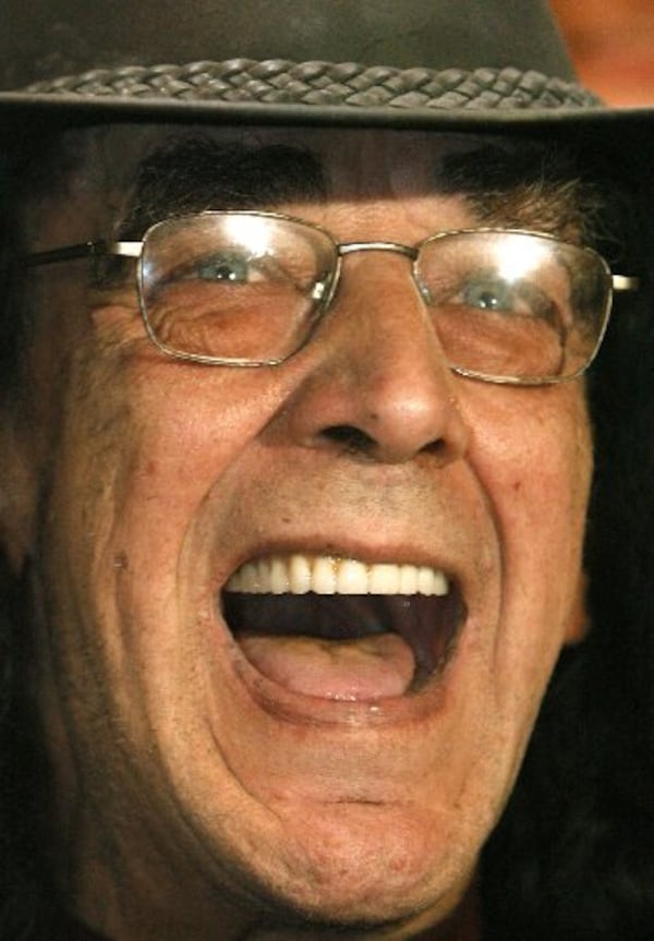 British actor Peter Mayhew, who plays everyone's favorite Wookie, in 2005 when he became a U.S. citizen. ASSOCIATED PRESS
