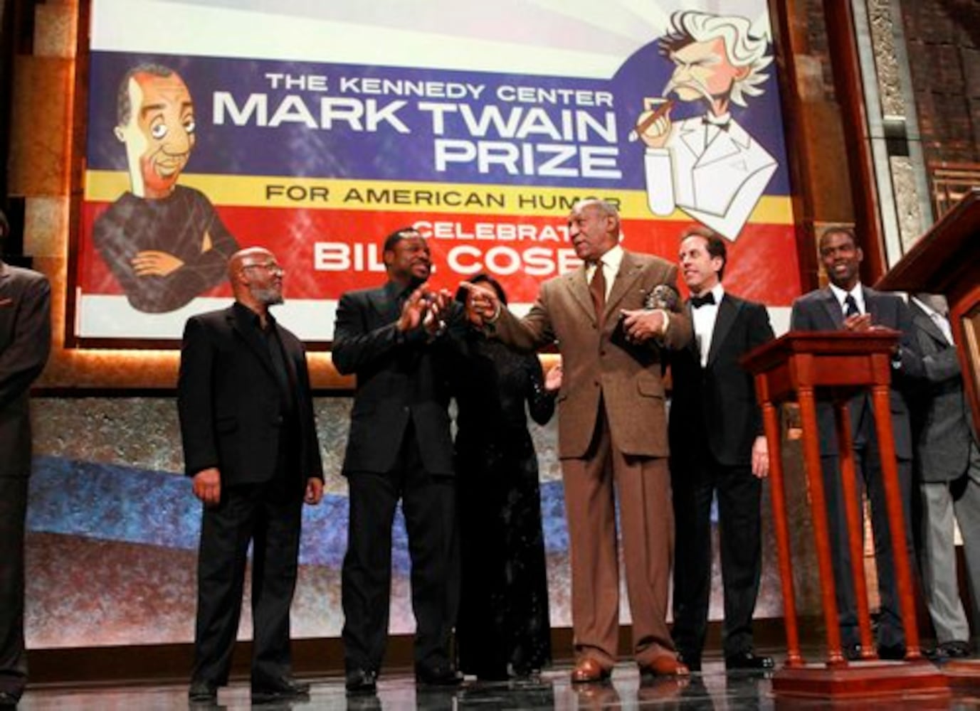 Bill Cosby receive the Mark Twain Prize for American Humor