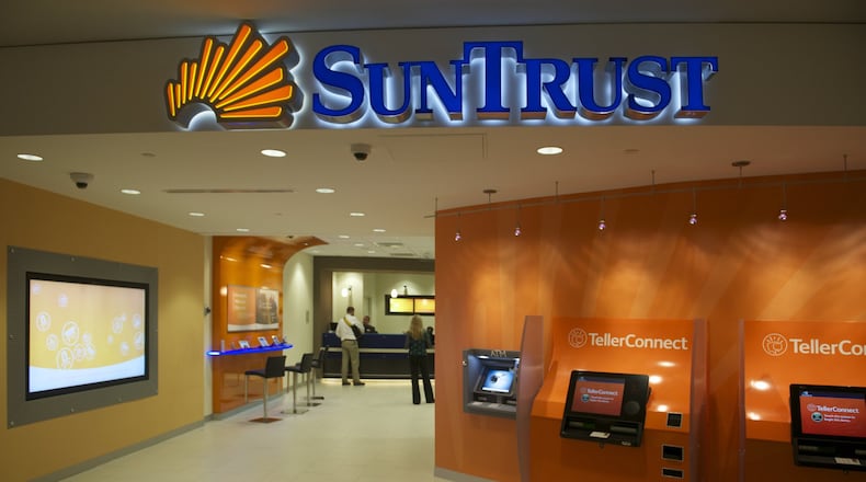 SunTrust customers were encouraged to find a real bank branch to do business in, when the bank’s online technology failed this week. Source: contributed