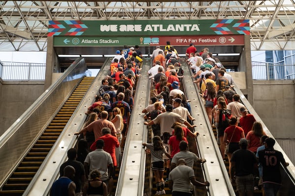 MARTA may not be perfect, but A.M. ATL readers said agency workers were out in full force and extremely helpful. (Ben Hendren/AJC)