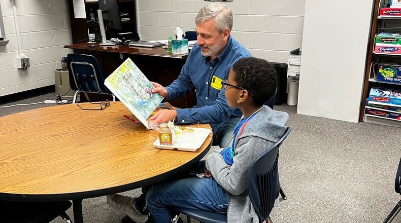 Jim Charanis has been reading aloud to students on an almost weekly basis for 25 years.