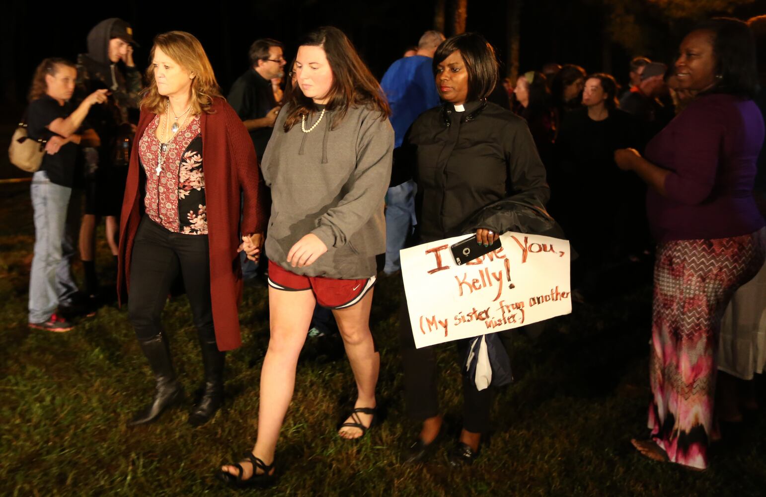 Sept. 29, 2015, outside execution site