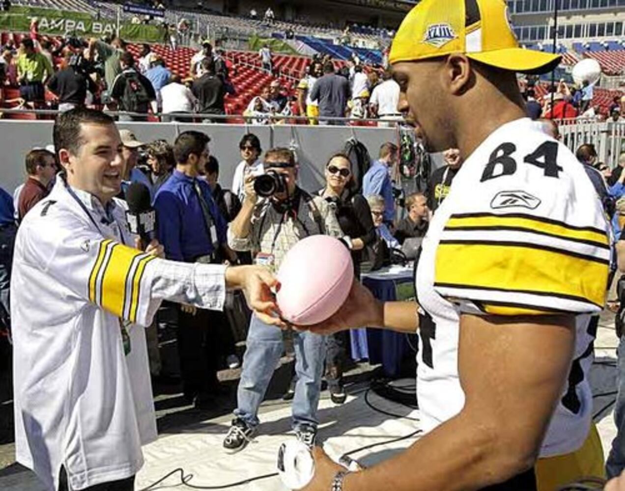 Super Bowl XLIII: Pittsburgh Steelers Media Day