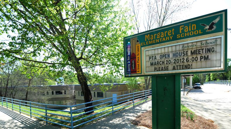Fain Elementary School will merge with Towns Elementary School to form the new Harper-Archer Elementary School, which will open in fall of 2019.