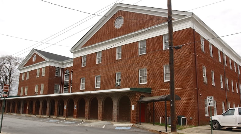 The Hapeville United Methodist Church houses the Hapeville Charter Middle School, as shown in this file photo from 2004. (Kimberly Smith/AJC FILE PHOTO)
