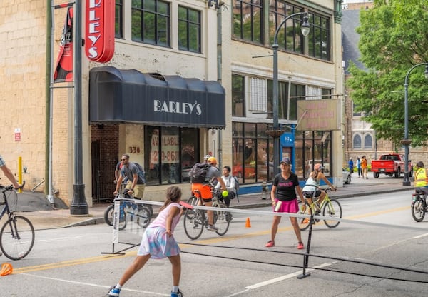 Ralph David Abernathy Boulevard to Georgia Avenue will be closed for part of the day on Sunday, May 31 so residents can bike, skate, play, walk and dance as part of Atlanta Streets Alive. (Courtesy of Atlanta Streets Alive)