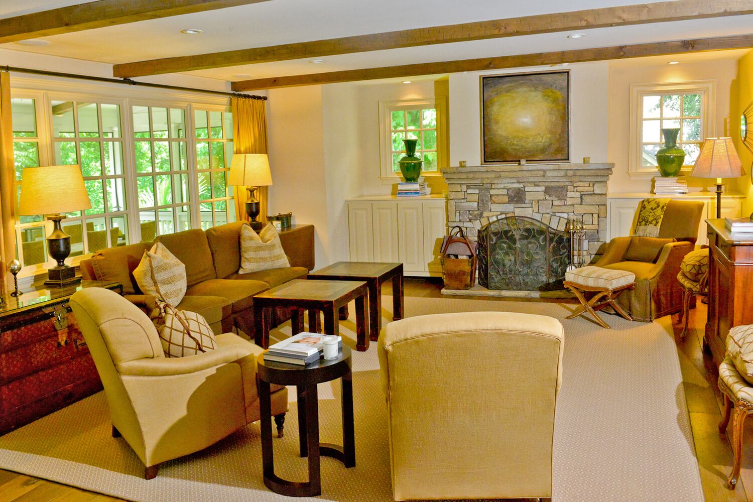 The living room
