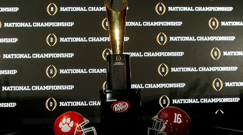 Clemson and Alabama met for the national title last season. Who will be the champion after the Jan. 8 championship game in Atlanta?
