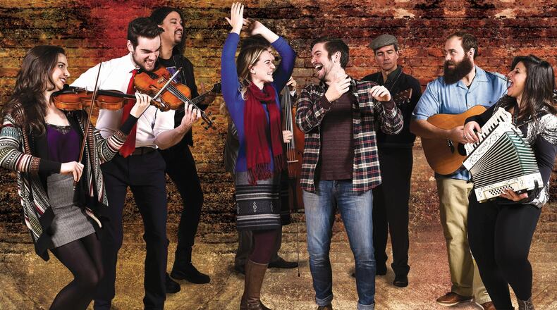 Featuring an ensemble of nine actor-musicians, “Once” continues through March 8 at Horizon Theatre. CONTRIBUTED BY HORIZON THEATRE