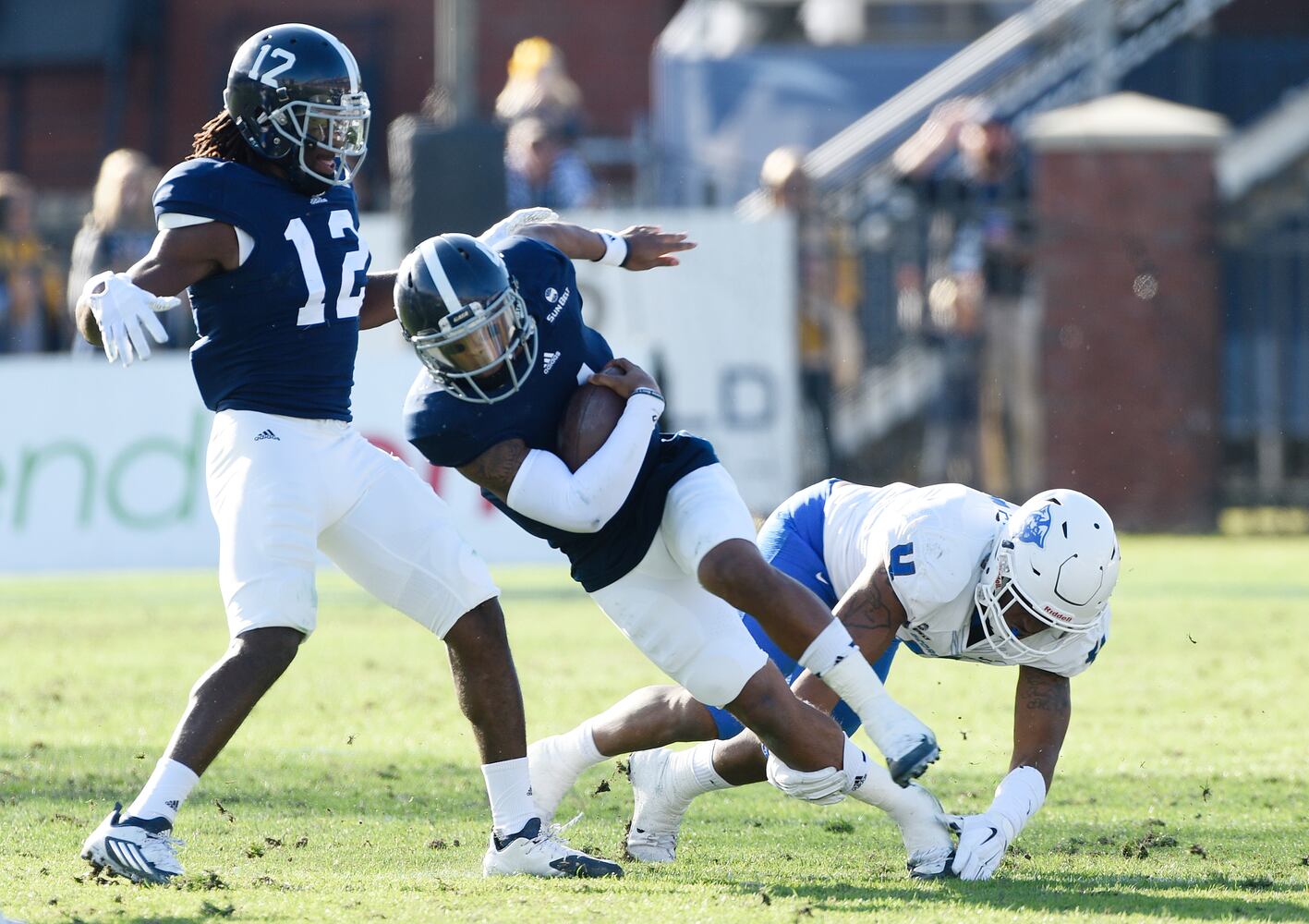 Georgia State Panthers upset Georgia Southern Eagles, 34-7
