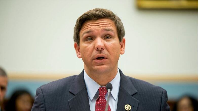 In this May 24, 2016 file photo, House Judiciary Committee member Rep. Ron DeSantis, R-Fla. testifies on Capitol Hill in Washington. (AP Photo)