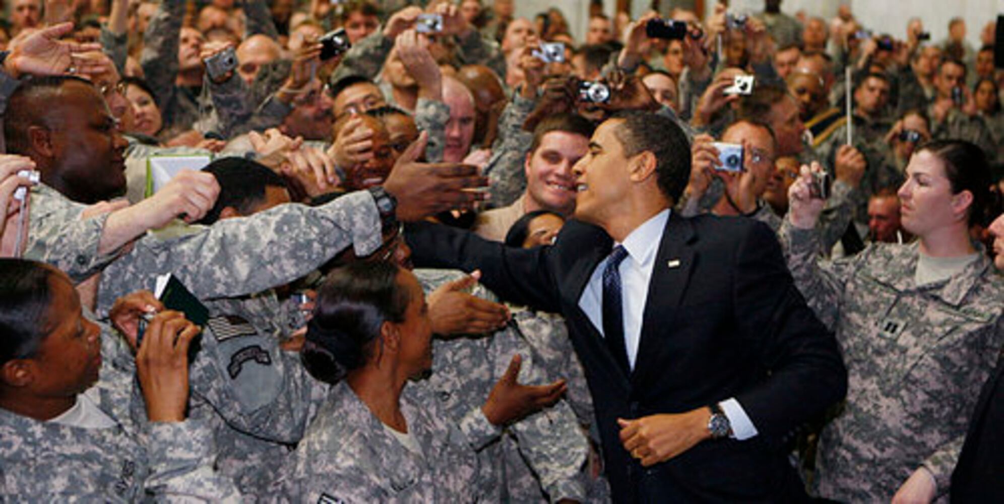 Images from Obama's first 100 days