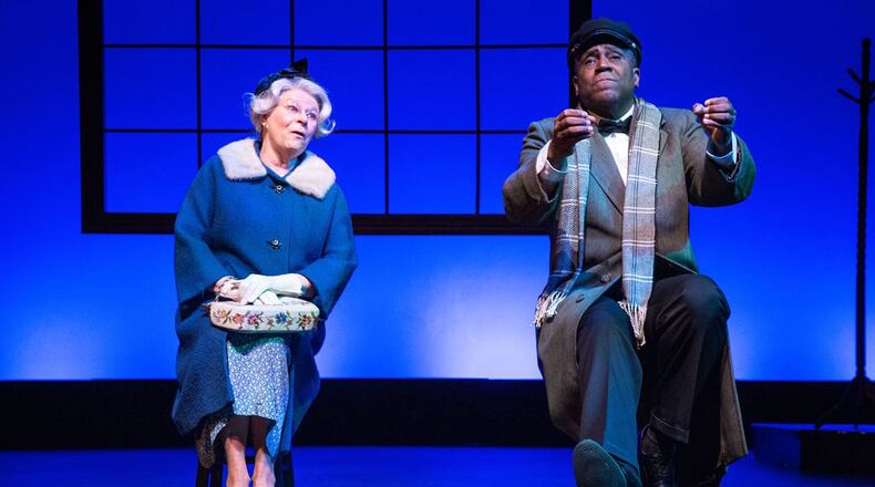 Jill Jane Clements and Rob Cleveland star in “Driving Miss Daisy.” CONTRIBUTED BY GEORGIA ENSEMBLE THEATRE