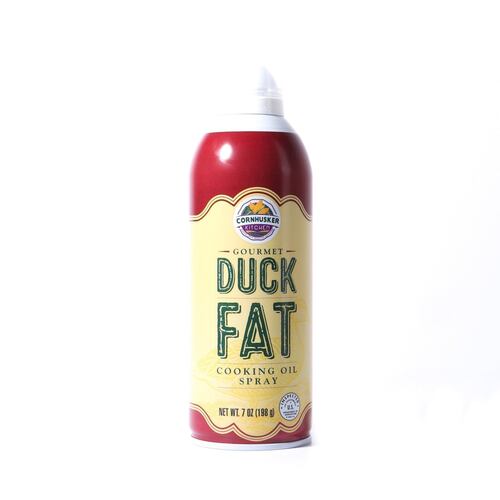 Duck fat is lower in saturated fats than beef tallow, and as far as health benefits are concerned, it is comparable to olive oil. (Handout)