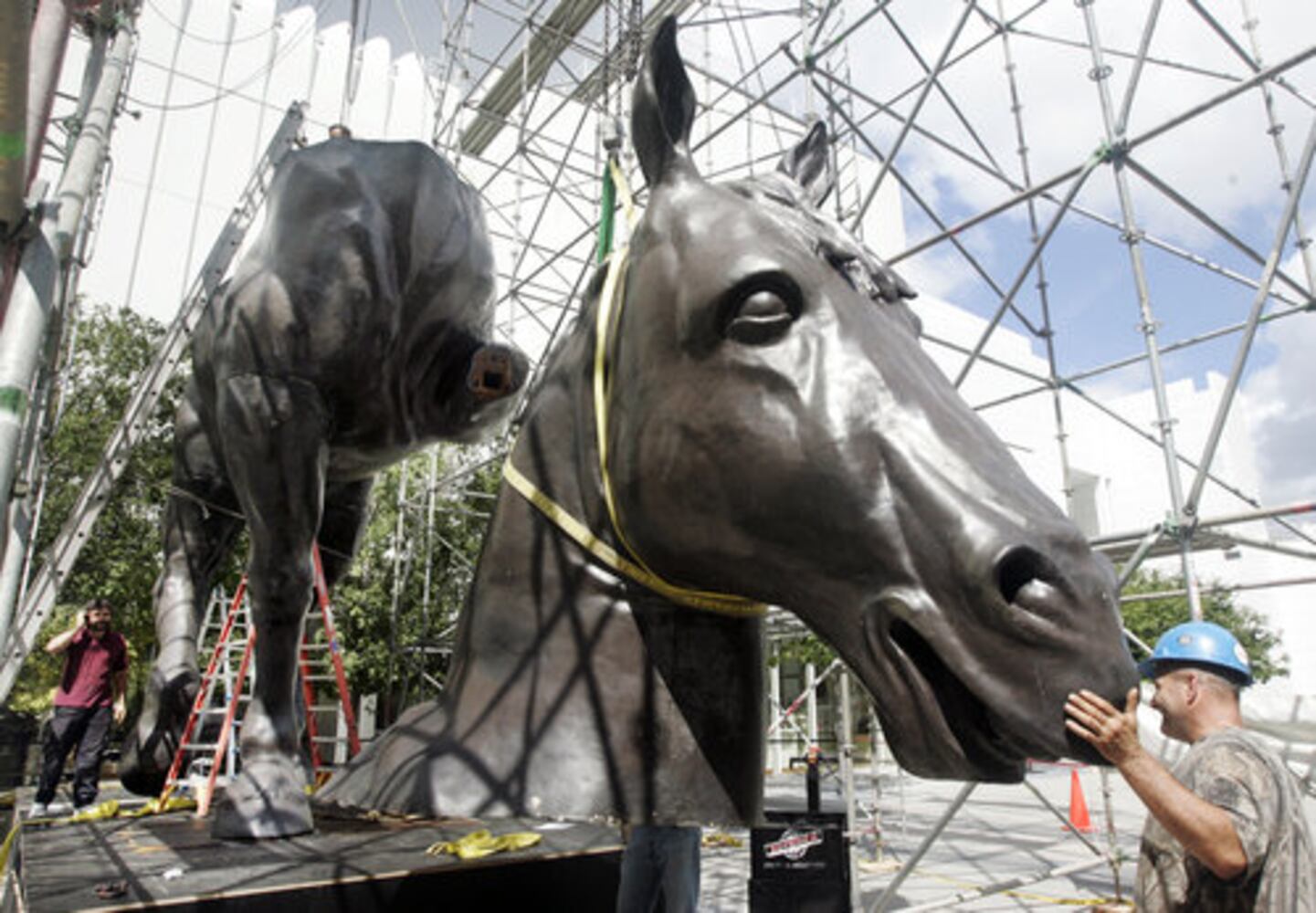 Da Vinci's Sforza Horse at the High