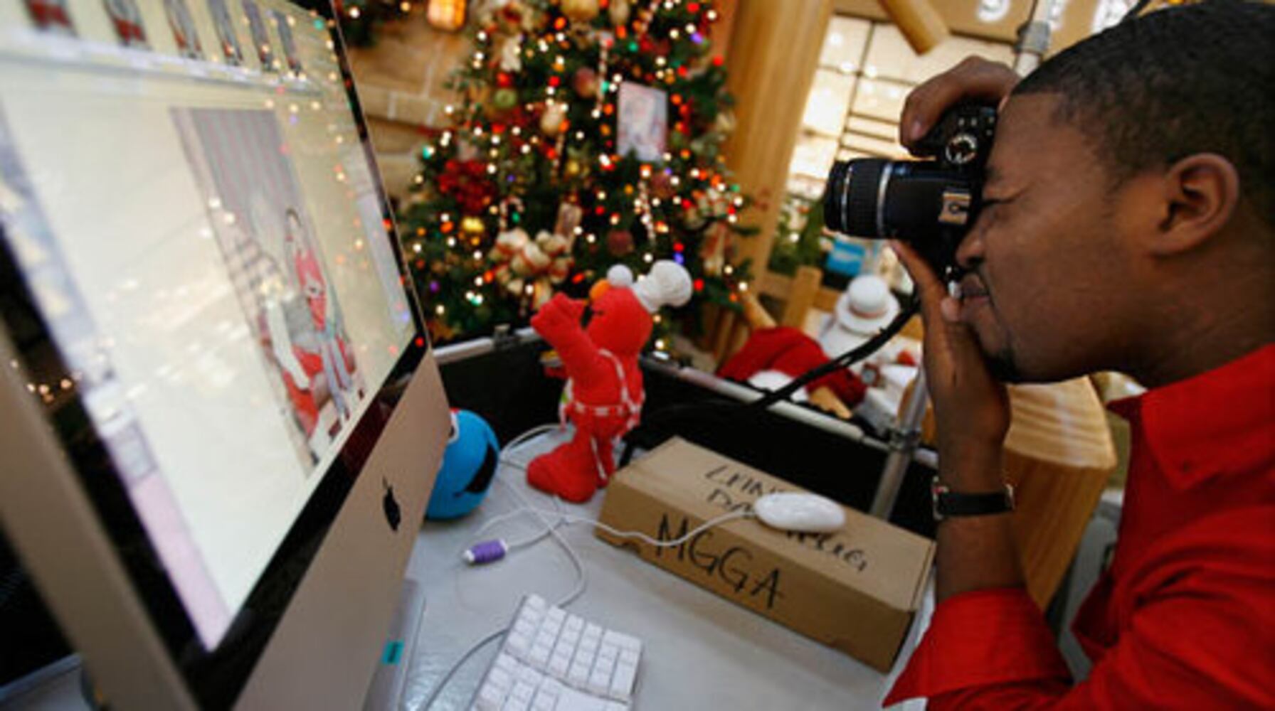 Santa Claus at Mall of Georgia