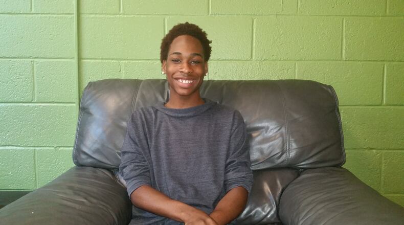 Je’Brial Lee of Atlanta performed sexual acts for money from ages 14 to 17, when the man she worked for started beating her because she refused to recruit other youths. She lived under a bridge until five weeks ago when a social worker told her about Covenant House. CONTRIBUTED