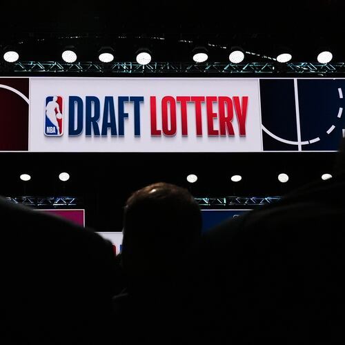 The Hawks have a 40.9% chance of landing a top-four pick in the NBA draft lottery on Sunday. (AP Photo/Nam Y. Huh)