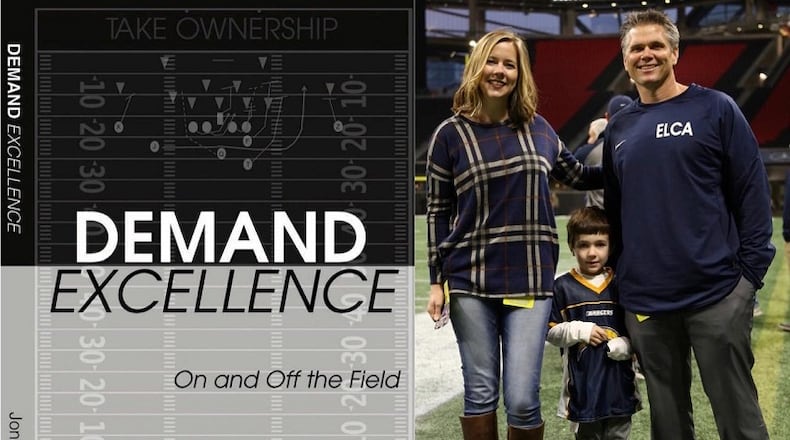 Eagle's Landing Christian Academy head coach Jonathan Gess has written a book called Demand Excellence.