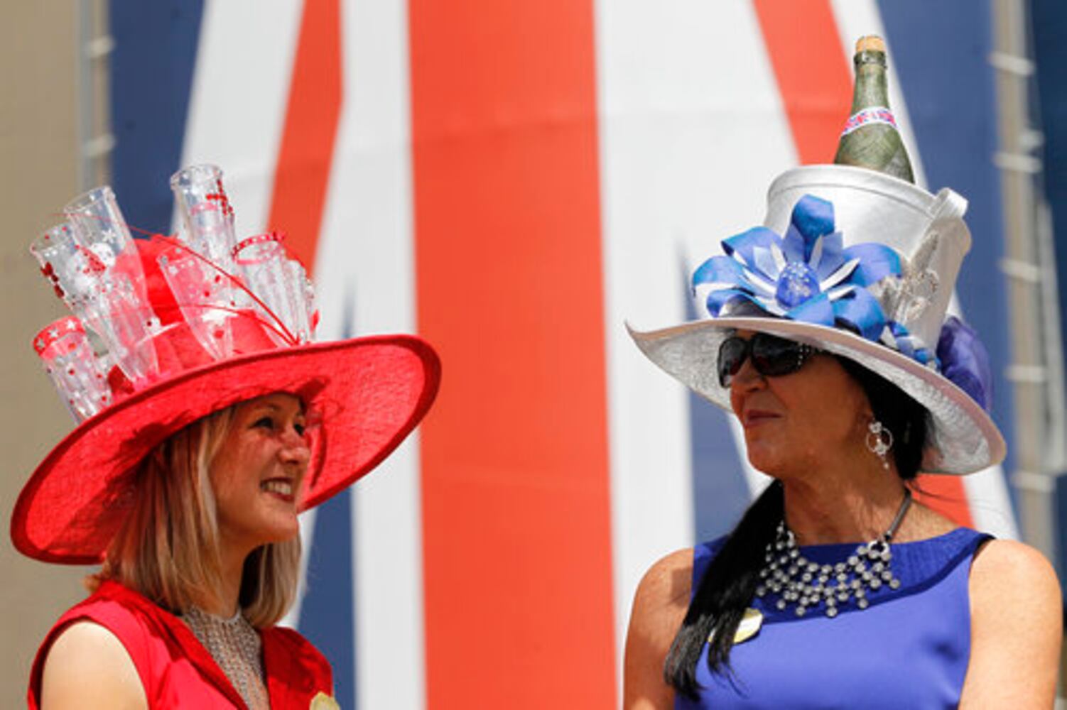 Crazy hats at the Royal Ascot