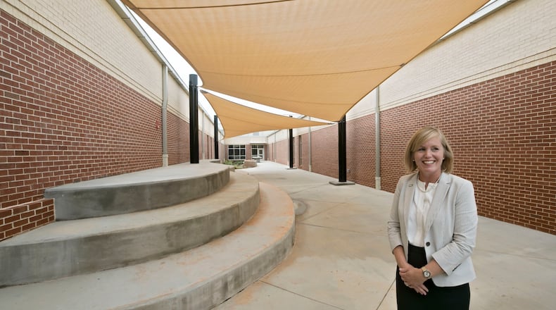 Henry County Schools Superintendent Mary Elizabeth Davis supports virtual learning, but worries teachers and students won’t form as strong a bond as they do in traditional in-person schooling. BOB ANDRES/AJC.